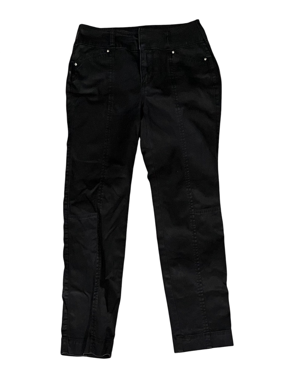 White House Black Market Women's Size 0 Black The Slim Ankle Pants